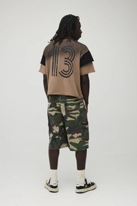 Camiseta holgada de gran tamaño para hombre, estilo boxy con hombros caídos, de algodón grueso, estilo streetwear, informal, de verano. - Product Image 5