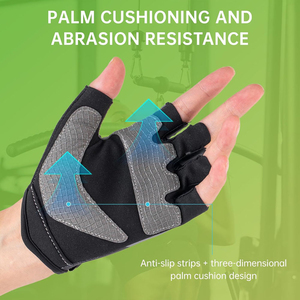 Fournisseur de gants de cyclisme haut de gamme, gants de vélo personnalisés avec grip antidérapant, rembourrage doux et impression de logo personnalisée - Product Image 3