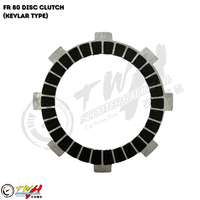 Kit de disques d'embrayage en Kevlar TWH FR80 fabriqué à Taïwan (5 pièces/kit) pour SUZUKI