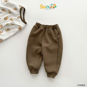 Fabriqué au Vietnam, ensemble décontracté d'hiver de qualité supérieure, nouveau design, pull pour garçons, pantalon chaud et ample, ensemble de vêtements pour tout-petits, deux pièces - Product Image 6