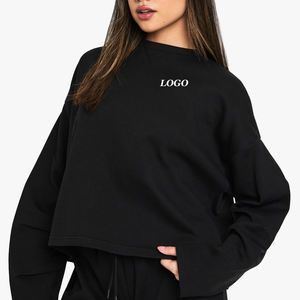 Fabricante de Sudaderas para Compradores al por Mayor con Material Duradero para Invierno 2026, Cuello con Cremallera, Diseño de Color Sólido, OEM, Térmicas para Mujer - Product Image 1