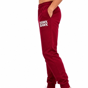 Pantalon de jogging en molleton personnalisé, coupe droite, polyester/coton, léger, respirant, surface lisse, construction flexible, style moderne et décontracté - Product Image 3