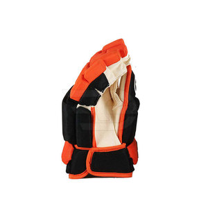 High Quality Men Lacrosse Gloves Soft Leather Breathable Comfortable Fit <b>Adjustable</b> <b>Strap</b> For Training And Competition - Product Image 3