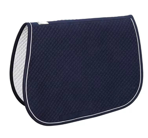 Tapis de selle équestre classique en coton et laine, personnalisable avec logo, couleur sur mesure, nouveau design, polaire pour le saut d'obstacles – Meilleures ventes - Product Image 2