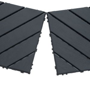 Set di 44 Piastrelle Incastrabili in Plastica Impermeabile 30x30 cm per Esterni/Interni, Resistenti a Tutte le Condizioni Atmosferiche - Product Image 4