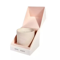 Boîtes d'emballage de parfum de luxe personnalisées en violet, boîtes en carton de luxe avec logo magnétique pour boîte de parfum