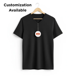 <b>Men's</b> <b>V</b>-<b>Neck</b> Short Sleeve <b>T</b>-<b>Shirt</b>-100% Organic Cotton Solid Regular Fit Quick Dry Anti-Wrinkle Breathable Sustainable Casual - Product Image 1