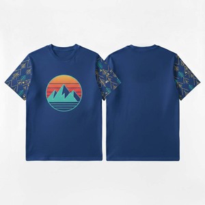 T-shirt pour homme imprimé style rock vintage, manches courtes, 100% coton peigné, effet vieilli, streetwear urbain - Product Image 5