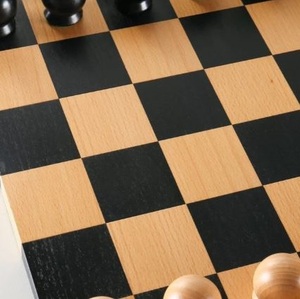 Modern Abstract Wood <b>Chess</b> Set Geometric Minimalist Decorative Luxury Staunton Alternative Premium Handcrafted <b>Chess</b> <b>Board</b> <b>Game</b> - Product Image 4