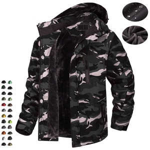 Premium Men's <b>Waterproof</b> <b>Winter</b> Custom Mountain Hiking <b>Jacket</b> Wholesale Technical Fleece-Lined Outdoor Coats - Product Image 3