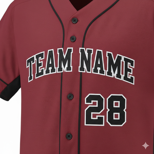 Uniformes de Béisbol y Sóftbol Personalizados al por Mayor de Fábrica |   Conjunto de Pantalones y Camiseta de Béisbol Corta y Transpirable |   Logotipo Personalizado con Nombre de Equipo - Product Image 3