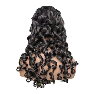Wholesale High Quality Vietnamese Remy Hair Ocean Wavy <b>Wig</b> <b>Lace</b> <b>Front</b> Virgin Human Hair Vendor Ready To Wear - Product Image 2