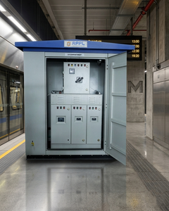 Poste de transformateur compact robuste 1250 kVA 20kV 400V, refroidi à l'huile, avec boîtier de bobinage en cuivre, type poste de transformateur en kit - Product Image 2