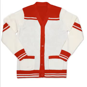 Cardigan en tricot à manches longues College University - Product Image 1