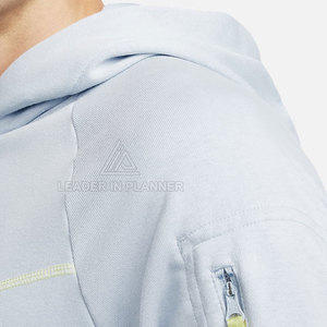 บริการ OEM ขายส่ง เสื้อฮู้ดออกกำลังกายผู้ชาย ดีไซน์สวย น้ำหนักเบา ระบายอากาศได้ดี ผลิตในปากีสถาน - Product Image 4