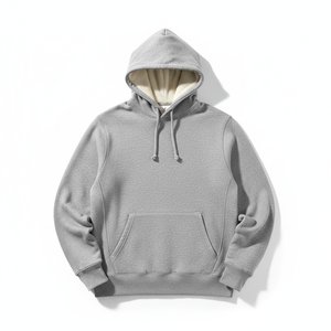 Sudadera con Capucha para Hombre, 100% Algodón Grueso, con Logotipo Personalizado en la Parte Delantera, Estilo Deportivo Urbano, Forro Polar, Tejido Jersey, Color Sólido - Product Image 1