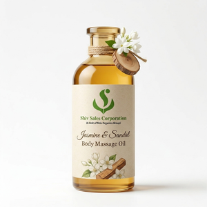 Fine Jasmine Sandal Massage Oil for Body Relaxation, Spa Professionals and <b>Personal</b> Care Product Manufacturing Needs - Product Image 6