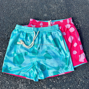 Shorts de bain et de plage pour hommes, style urbain, taille mi-haute, avec cordon de serrage, séchage rapide, respirants et écologiques, collection été 2026 – Vente en gros - Product Image 1