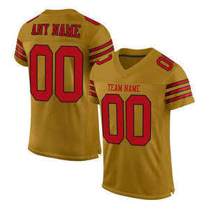 เสื้อกีฬาแขนสั้นผู้ชายสั่งทำจำนวนมาก ผ้าโพลีเอสเตอร์ป้องกันรังสียูวี พร้อมชื่อทีมและหมายเลข ผ้าระบายอากาศได้ดี สีตามสั่ง - Product Image 1