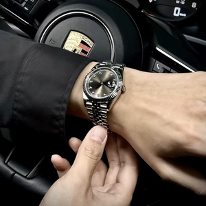 นาฬิกาข้อมือผู้ชาย VS TW FC Factory Designer สายสแตนเลสสตีลและยาง  กลไกอัตโนมัติ  กระจกแซฟไฟร์  ขนาด 41 มม. คุณภาพสูง พร้อมเข็มบอกเวลา - Product Image 1