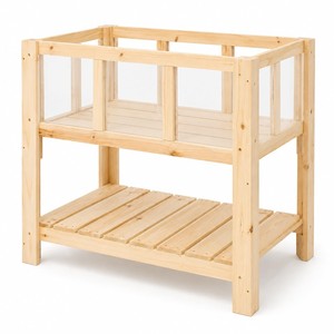 Maceta de madera de mango elegante al por mayor con base elevada |   Compre Jarrones de Madera Natural - Product Image 3