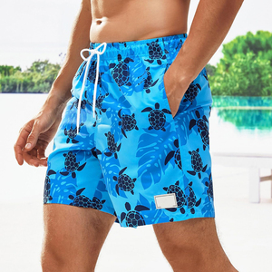 Pantalones Cortos Deportivos de Cintura Alta para Hombre, Talla Grande, Tejidos en Spandex/Algodón, Transpirables, Estilo Vintage, Cintura Elástica, Lavables - Product Image 3