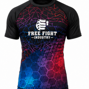 Rashguard personnalisé BJJ No Gi avec impression par sublimation, Rashguard MMA avec faible MOQ - Product Image 1