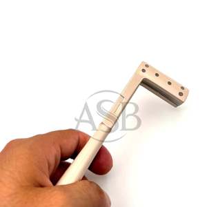 คีมต่อผมสแตนเลสสีนู้ดพร้อมสายรัดสแตนเลส  รับสกรีนโลโก้ตามแบบ - Product Image 2
