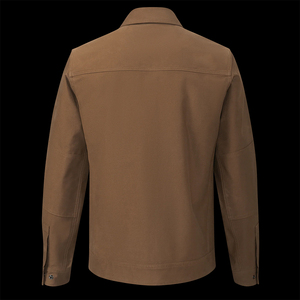 Street Wear Unisex <b>Canvas</b> <b>Jacket</b> Slim Fit Long Sleeve Breathable Winter Outdoor Front Logo Windproof Eco-Friendly - Product Image 2