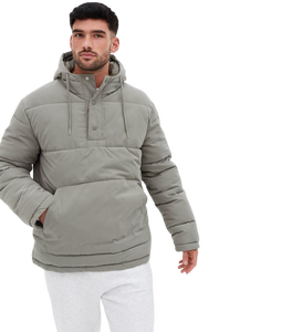 Chaquetas de Invierno con Capucha Estilo Vintage, Personalizadas, de Alta Calidad, con Cierre de Pullover, para Hombre, Abrigadas para Exteriores - Product Image 2