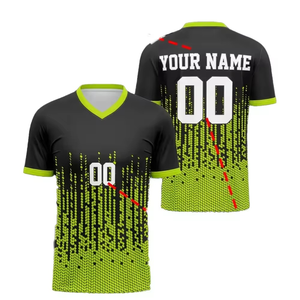 Maillot de football réversible éco-responsable au design personnalisé, dernière collection, haute qualité, pour équipe, adulte, 100 % coton sur le devant - Product Image 5
