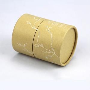 Envases de tubos de papel biodegradables de alta calidad para velas, caja cilíndrica de cartón, tubo redondo de papel kraft para empaquetado de cajas de velas - Product Image 3