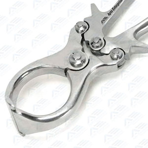 Instrumentos Veterinarios para Ganado, Corderos y Cabras, Emasculador para Uso Educativo, Pinzas de Castración de Acero Inoxidable de 9 Pulgadas de Largo - Product Image 4