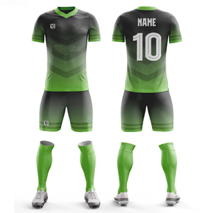 Uniformes de Fútbol al por Mayor, Económicos, Personalizados, Cómodos y Transpirables, Camiseta de Manga Corta y Pantalones Cortos, Sublimados, Color Morado, 100% Poliéster - Product Image 1