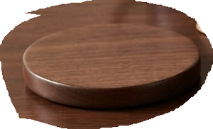 Modern Wooden Leaf Trivet Set Heat Resistant <b>Table</b> <b>Protector</b> Foldable Kitchen Dining Accessory Handcrafted High Finishing 300mm - Product Image 3