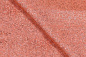 Tela de Flores con Brocado de Poliéster, Material de Diseño Elegante y Moderno, Textil Suave y Brillante para Vestidos, Trajes de Boda y Decoración - Product Image 4