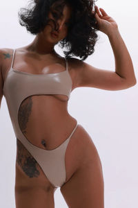 Body de Pole Dance para Mujer 2026, Transpirable, Ajustado, de Una Pieza, Elástico, para Espectáculos de Moda, Servicio OEM - Product Image 4