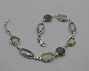 สร้อยข้อมือหินอเวนเจอรีนและไพไรต์ธรรมชาติพร้อมเงินแท้ 925 – สร้อยข้อมือพลอยทำมือสำหรับผู้หญิง |   ผู้จัดจำหน่ายเครื่องประดับขายส่ง - Product Image 4