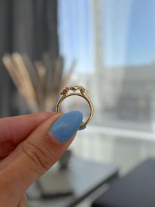 แหวนเพชรทรงรี 2.50 กะรัต เพชรเลี้ยงในห้องปฏิบัติการ สำหรับผู้หญิง ทองคำแท้ 14K ของขวัญเซอร์ไพรส์สำหรับแฟนสาว - Product Image 2