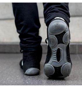 Chaussures de boxe personnalisées, légères, respirantes, professionnelles, pour l'entraînement au combat, semelle antidérapante, chaussures de boxe à tige haute - Product Image 5