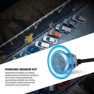 Capteurs de stationnement Roadpower Diamond à 4 capteurs avec affichage LED, portée de 0,3 à 1,5 m, DC 10 à 14,7 V, et alertes sonores pour une assistance sécurisée - Product Image 2