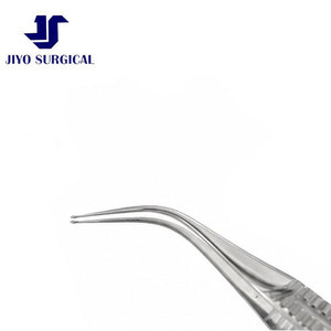 Premium Troutman-Barraquer Colibri Corneal Forceps 2 7/8 Inch with 0.12 mm 1x2 <b>Teeth</b> at 45° Angle Flat Handle Ophthalmic tool - Product Image 3