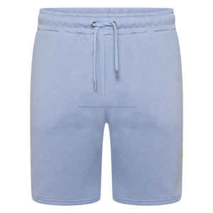 Camiseta y pantalones cortos de punto transpirables de conjunto doble informal de verano para hombre personalizado con patrón sólido y diseño de logotipo personalizado - Product Image 6