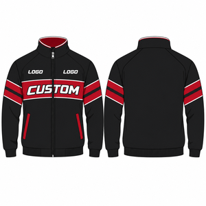 Vestes en polyester imperméables de haute qualité avec logo personnalisé en gros, tailles plus grandes, veste de moto softshell pour hommes - Product Image 2