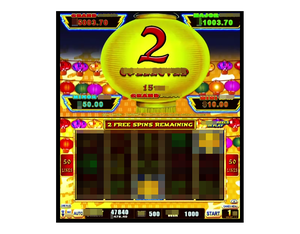Happy Lantern Dual Arcade Game Machine Coin Pusher Pog Game Board Tragamonedas Wms550 Pot of Gold JAMMA Taiwan video game - Product Image 2