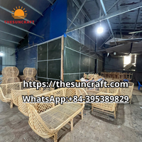 Canapé en rotin fait main, fabricant vietnamien, design tendance 2025, fauteuil lounge en rotin naturel, chaise en rotin, chaise en osier