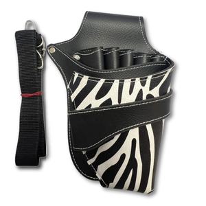 Sacs à ciseaux professionnels pour salon de coiffure, pochette de ceinture en cuir PU avec ceinture, sac de rangement pour ciseaux de salon de coiffure par Life Care - Product Image 3