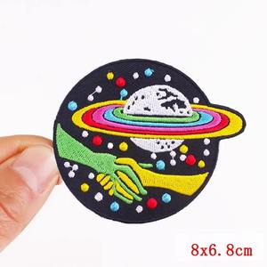 Dernière Nouveauté : Écusson Brodé Thermocollant en Tissu Tissé Écologique Personnalisé avec Perles Appliquées 3D pour Vêtements et Accessoires de Mode - Product Image 2