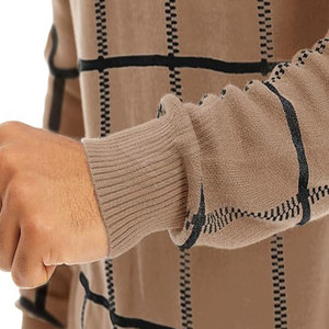 Pull d'hiver pour homme de haute qualité - Design tricoté élégant et respirant avec logo frontal - Product Image 6