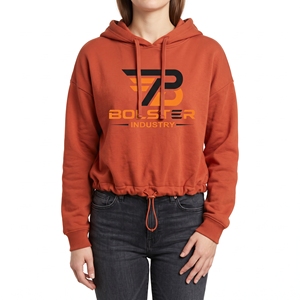 Haut décontracté à capuche asymétrique pour femme, style athlétique, avec fentes latérales - Product Image 3